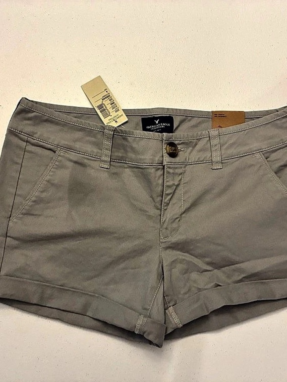 American Eagle Outfitters AE Ne(x)t Level MIDI Shorts Gray